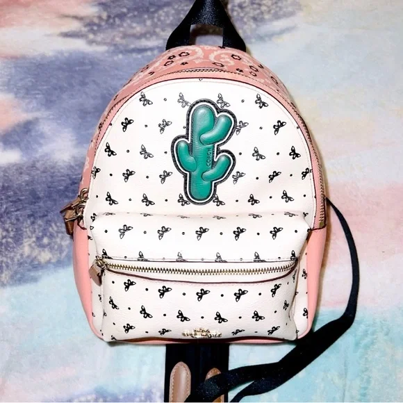 Coach cactus backpack Clearance